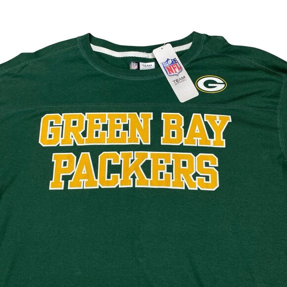 Green Bay Packers NFL Team Apparel Long Sleeve Shirt Men 2XL - Picture 4 of 16